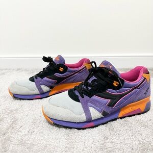 Diadora N9000 Nylon 'Violet Purple Opulence' Men's 11.5 RARE HTF Streetwear